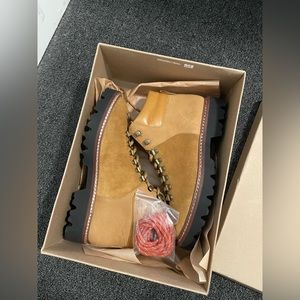 New Madewell LugSole Hiking Boots in Suede, Nubuck and Leather